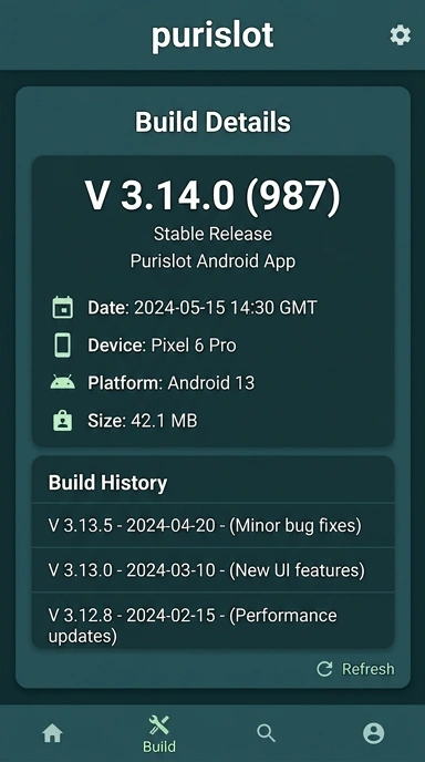 Riwayat Versi Purislot untuk Pengguna Android